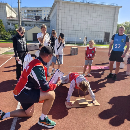 Прием нормативов ГТО