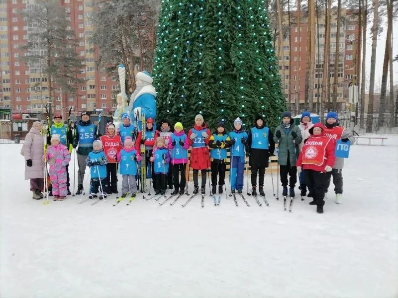 Приём норматива ВФСК ГТО бег на лыжах среди населения Березовского городского округа 2023