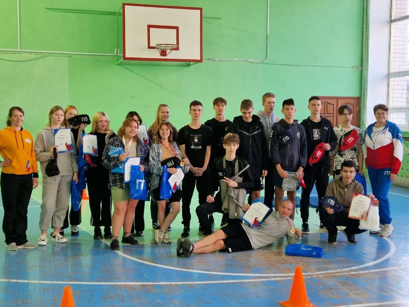 2-ой этап фестиваля ГТО в техникуме "Профи"