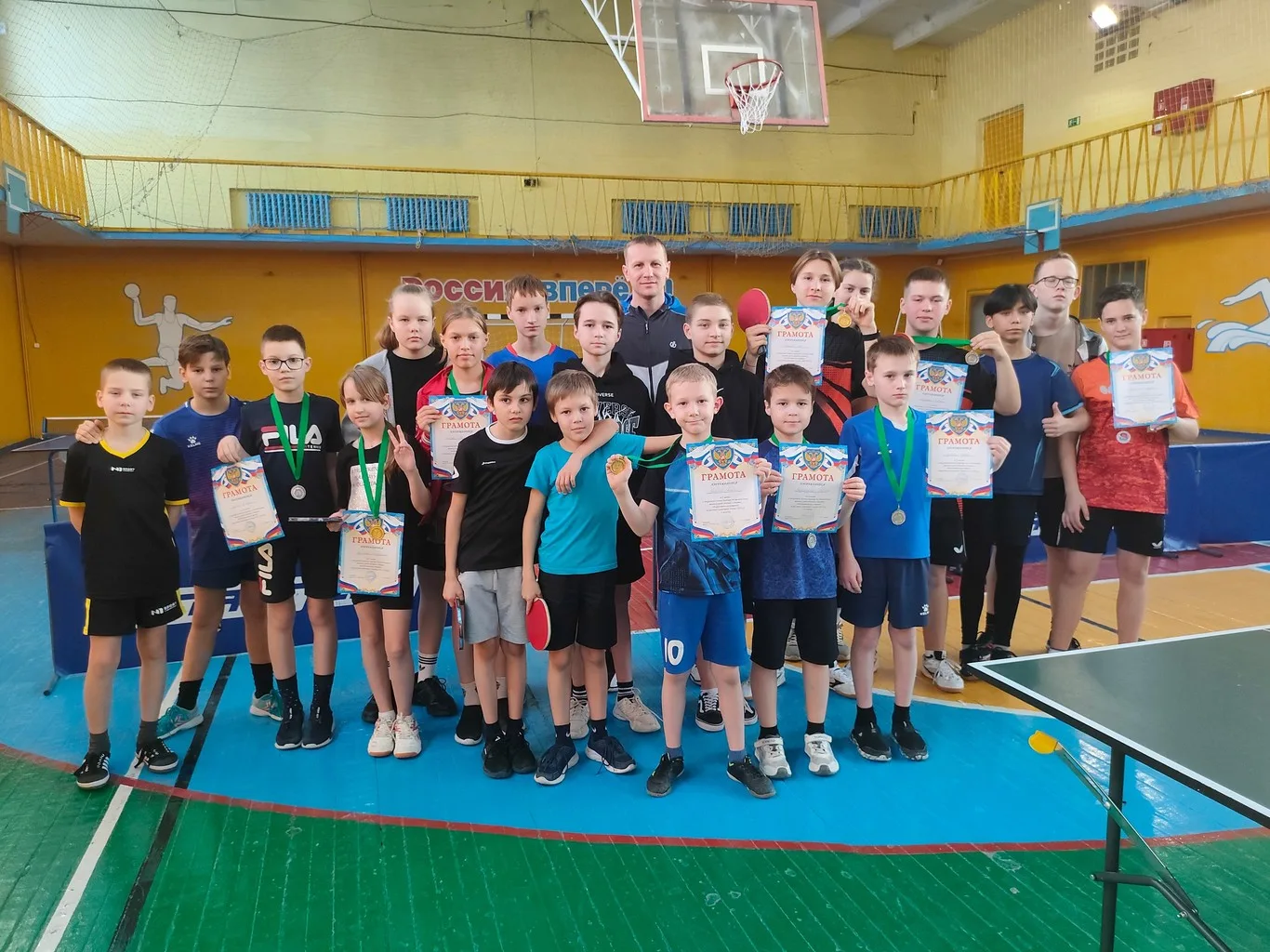 Открытый личный турнир по настольному теннису «Рождественские встречи»