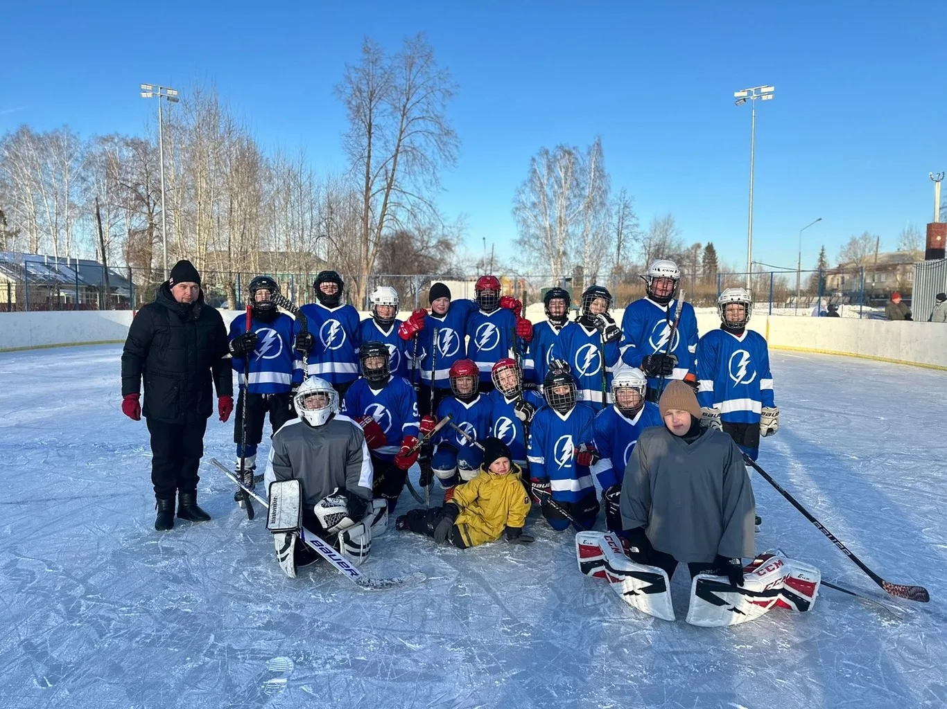 Чемпионат Берёзовского городского округа по хоккею с шайбой.